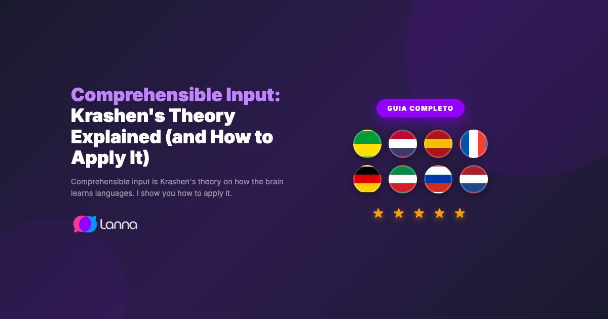 Comprehensible Input: Krashen's Theory Explained (and How to Apply It)