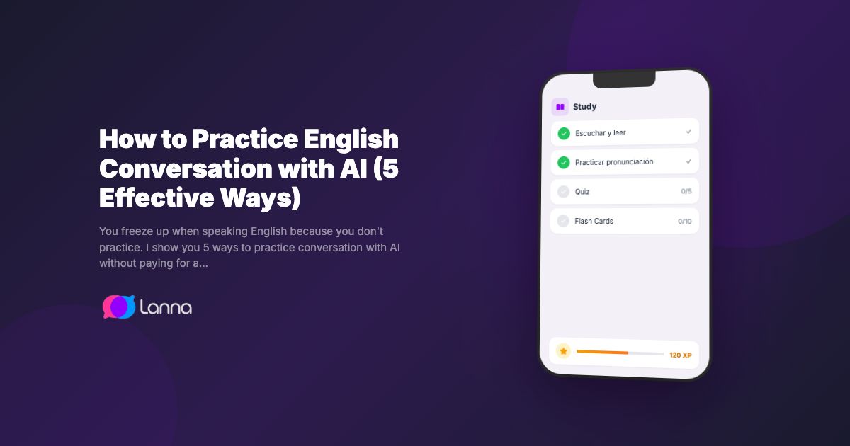 How to Practice English Conversation with AI (5 Effective Ways)