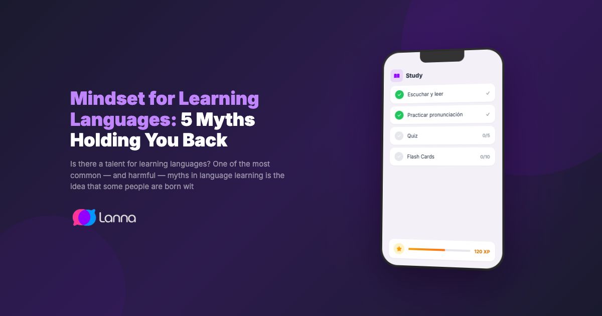 Mindset for Learning Languages: 5 Myths Holding You Back