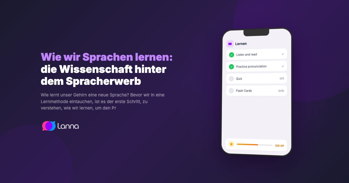 Wie wir Sprachen lernen: die Wissenschaft hinter dem Spracherwerb